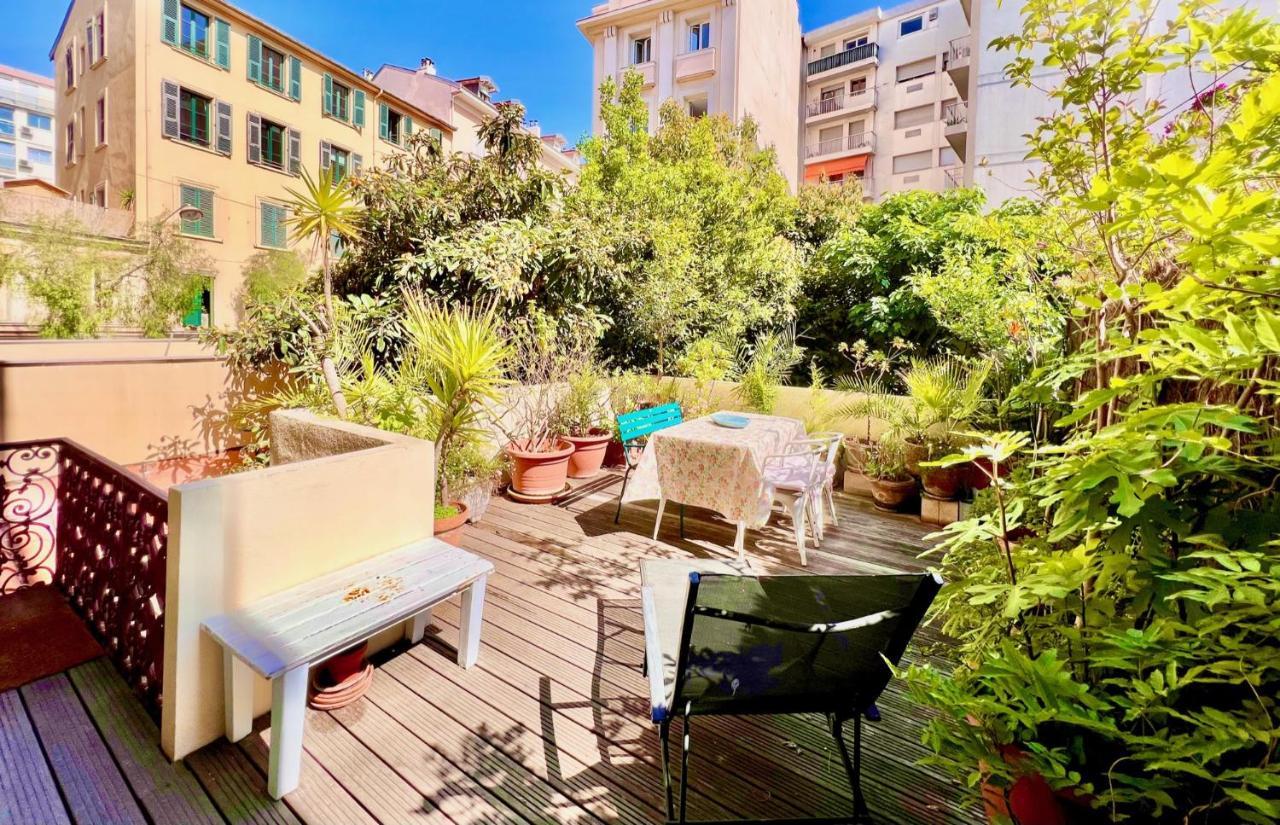 Aparthotel Riviera - Grimaldi Coeur De Ville - Large Studio Ac With Bigger South Terrace - Hyper Centre - Terrasse Esprit Nice Bagian luar foto