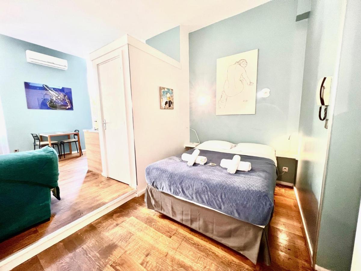 Aparthotel Riviera - Grimaldi Coeur De Ville - Large Studio Ac With Bigger South Terrace - Hyper Centre - Terrasse Esprit Nice Bagian luar foto