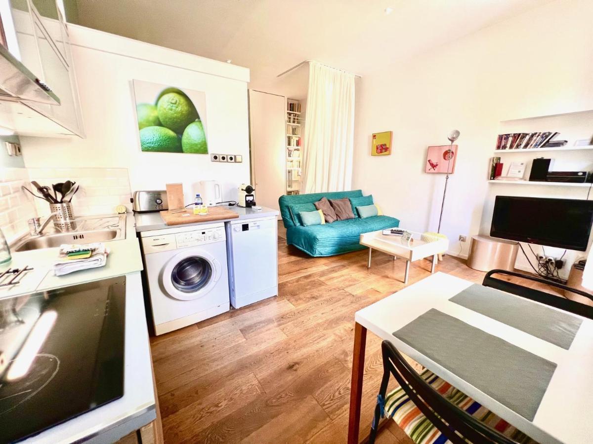 Aparthotel Riviera - Grimaldi Coeur De Ville - Large Studio Ac With Bigger South Terrace - Hyper Centre - Terrasse Esprit Nice Bagian luar foto
